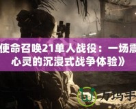 《使命召喚21單人戰(zhàn)役：一場震撼心靈的沉浸式戰(zhàn)爭體驗》