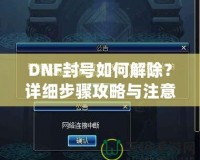 DNF封號如何解除？詳細(xì)步驟攻略與注意事項