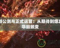 網(wǎng)游公測與正式運營：從期待到爆發(fā)的華麗蛻變