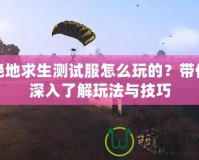 絕地求生測試服怎么玩的？帶你深入了解玩法與技巧