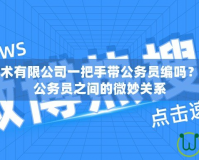 問道信息技術(shù)有限公司一把手帶公務(wù)員編嗎？揭秘企業(yè)與公務(wù)員之間的微妙關(guān)系