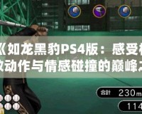 《如龍黑豹PS4版：感受極致動(dòng)作與情感碰撞的巔峰之作》