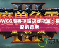 2023WCG魔獸爭(zhēng)霸決賽冠軍：榮耀之路的背后