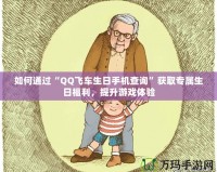 如何通過“QQ飛車生日手機(jī)查詢”獲取專屬生日福利，提升游戲體驗(yàn)