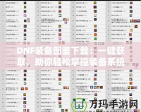 DNF裝備圖鑒下載：一鍵獲取，助你輕松掌控裝備系統(tǒng)