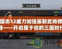 三國志12威力加強(qiáng)版新武將修改器——開啟屬于你的三國時代