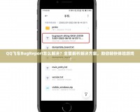 QQ飛車(chē)BugReport怎么解決？全面解析解決方案，助你暢快體驗(yàn)游戲！