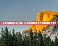 忍者傳奇破解版下載，帶你體驗(yàn)最刺激的忍者冒險(xiǎn)世界！