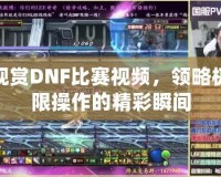 觀賞DNF比賽視頻，領略極限操作的精彩瞬間