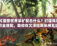 《魔獸世界采礦配合什么？打造完美職業(yè)搭配，助你在艾澤拉斯縱橫無(wú)阻》