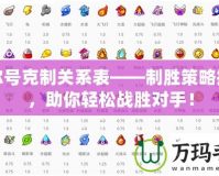 賽爾號克制關(guān)系表——制勝策略揭秘，助你輕松戰(zhàn)勝對手！