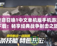 使命召喚1中文單機版手機游戲下載：暢享經(jīng)典戰(zhàn)爭射擊之旅！