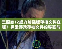 三國志12威力加強(qiáng)版存檔文件在哪？探索游戲存檔文件的秘密與管理技巧！