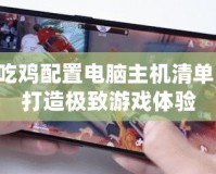 吃雞配置電腦主機清單，打造極致游戲體驗