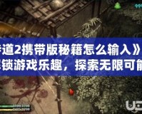 《侍道2攜帶版秘籍怎么輸入》——解鎖游戲樂趣，探索無限可能！