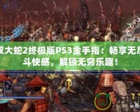 無雙大蛇2終極版PS3金手指：暢享無盡戰(zhàn)斗快感，解鎖無窮樂趣！