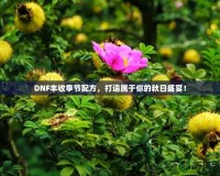 DNF豐收季節(jié)配方，打造屬于你的秋日盛宴！