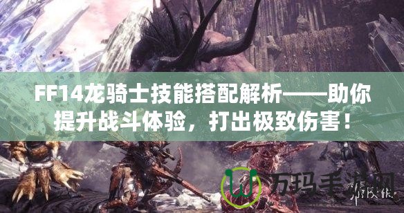 FF14龍騎士技能搭配解析——助你提升戰(zhàn)斗體驗，打出極致傷害！