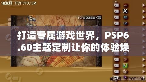 打造專屬游戲世界，PSP6.60主題定制讓你的體驗煥然一新