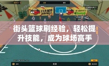 街頭籃球刷經驗，輕松提升技能，成為球場高手