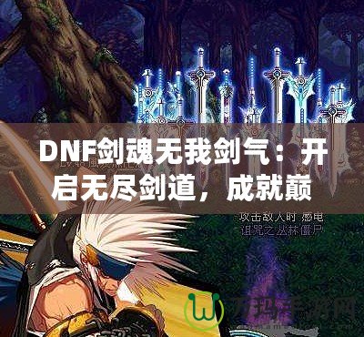 DNF劍魂無我劍氣：開啟無盡劍道，成就巔峰之路