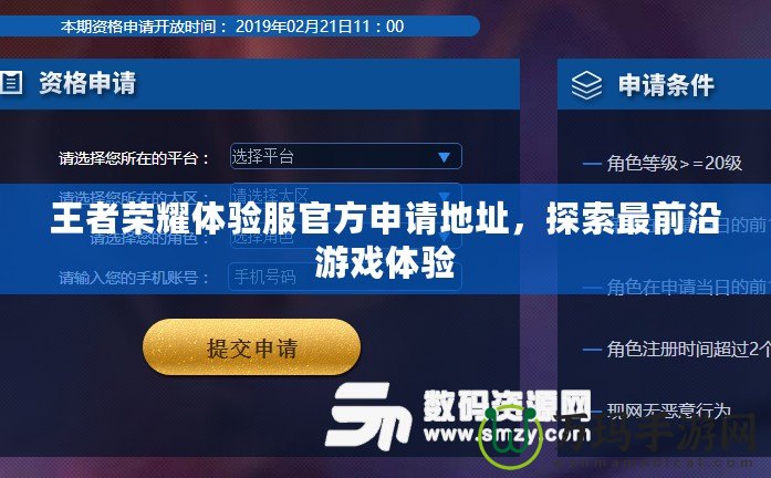 王者榮耀體驗服官方申請地址，探索最前沿游戲體驗