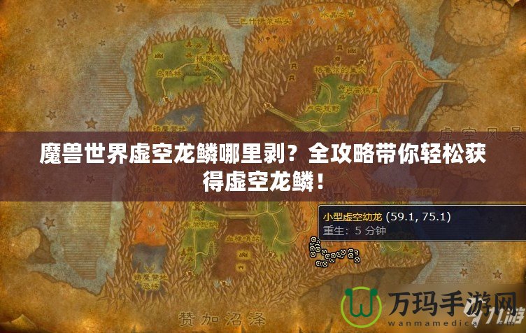 魔獸世界虛空龍鱗哪里剝？全攻略帶你輕松獲得虛空龍鱗！