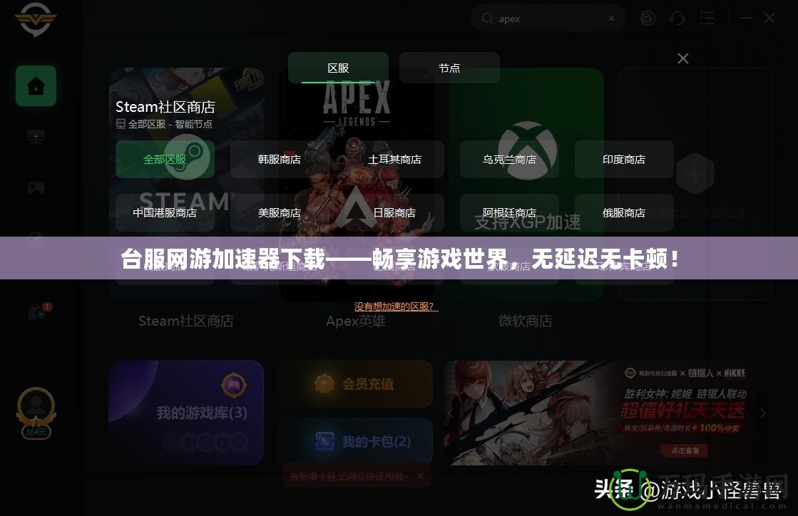 臺(tái)服網(wǎng)游加速器下載——暢享游戲世界，無(wú)延遲無(wú)卡頓！