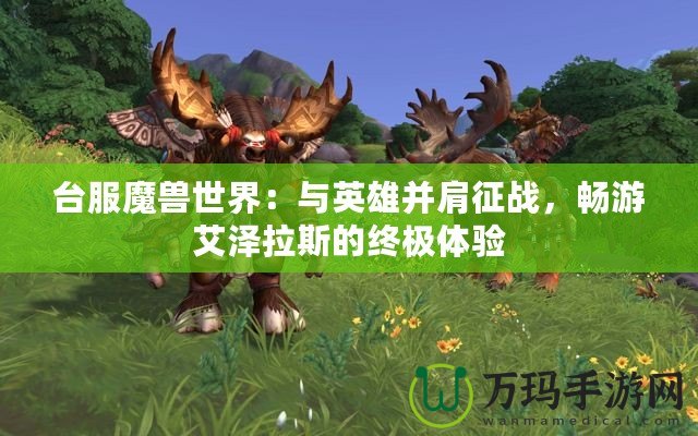 臺服魔獸世界：與英雄并肩征戰(zhàn)，暢游艾澤拉斯的終極體驗