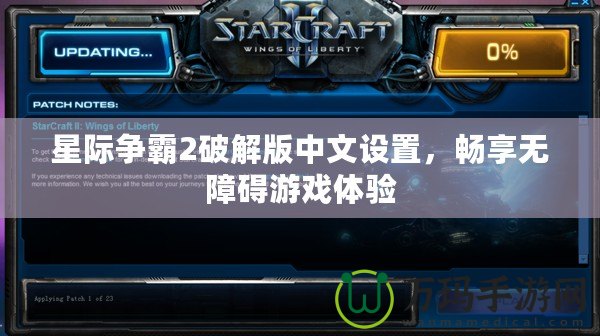 星際爭霸2破解版中文設(shè)置，暢享無障礙游戲體驗