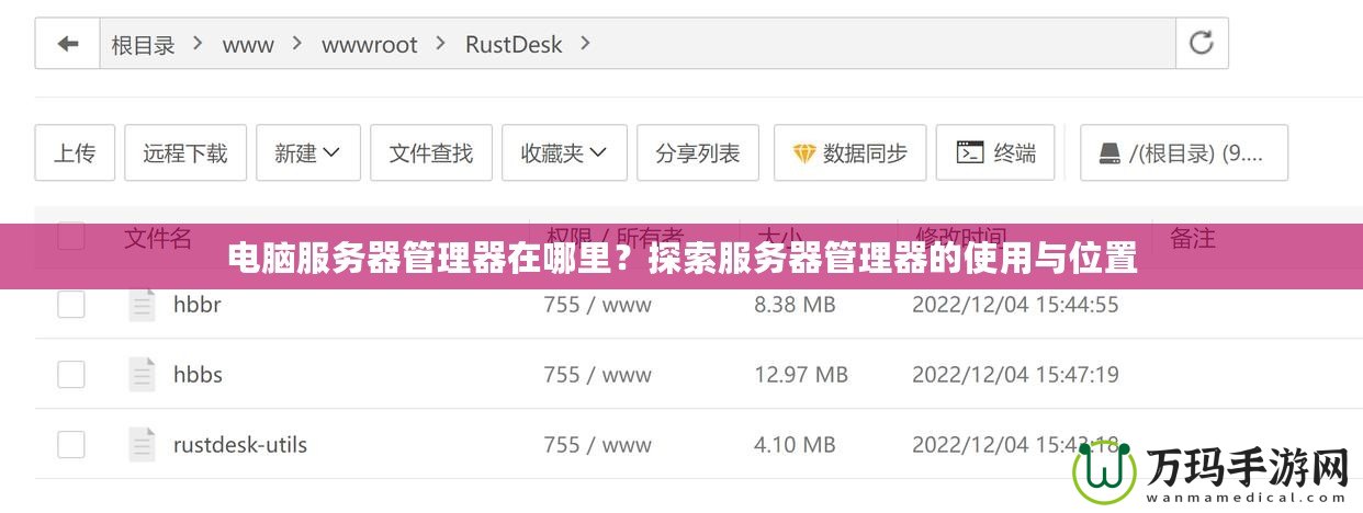 電腦服務(wù)器管理器在哪里？探索服務(wù)器管理器的使用與位置