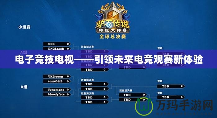 電子競技電視——引領(lǐng)未來電競觀賽新體驗