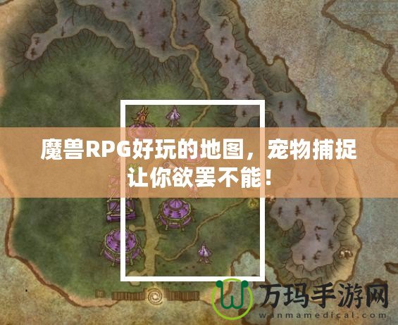 魔獸RPG好玩的地圖，寵物捕捉讓你欲罷不能！